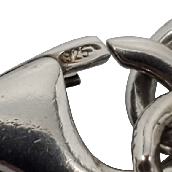 RLM Studio Sterling Silver Heart Link Bracelet #21030 - Picture 8 of 11